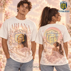 Ariana Grande Shine Through Everything Beige T-Shirt
