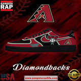 Arizona Baseball Limited Edition Nike Air Force 1 Sneakers Shoes