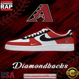 Arizona Baseball Nike Air Force 1 Sneakers Shoes