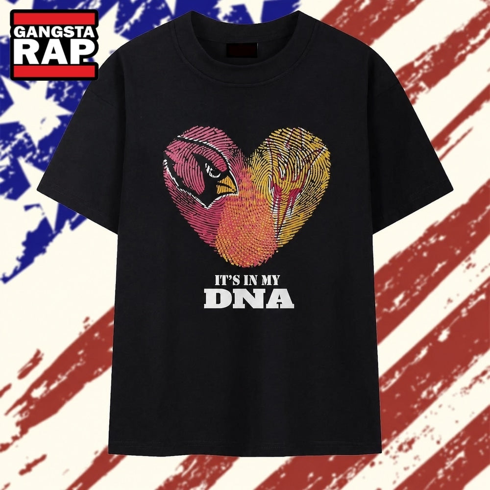 Arizona Cardinals and Arizona State Sun Devils it’s in my DNA T Shirt