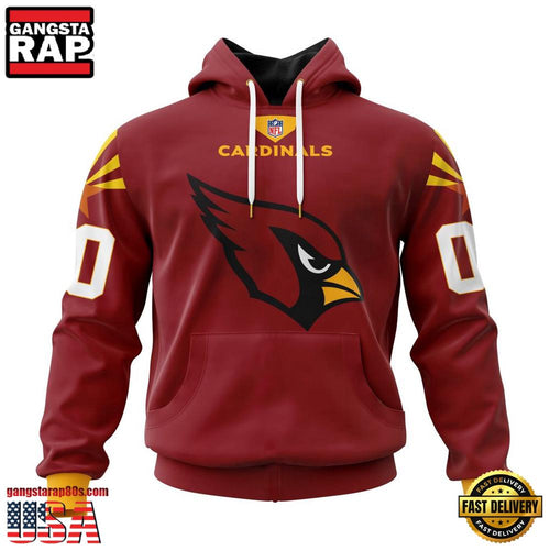 NFL Arizona Cardinals Football Team New Color Design All Over Print Hoodie