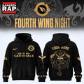 Arizona Cardinals Fourth Wing Night 2026 Custom Black Hoodie