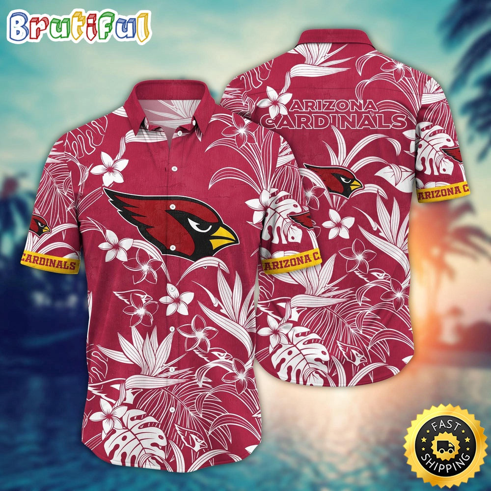 Arizona Cardinals Hawaii Shirt Flower Vacation Mood Shirts