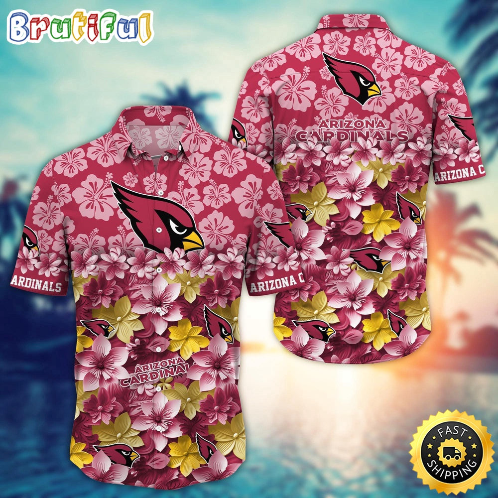 Arizona Cardinals Hawaii Shirt Trending Summer For NFL Fans