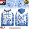 Arizona Cardinals NFL Autism Awareness 2025 Limited Edition Blue Hoodie Shirt