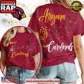 Arizona Cardinals NFL Dandelion Flower Women’s 3D Shirt