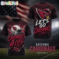 Arizona Cardinals NFL Fan For Life Limited Edition 3D Shirt