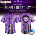Arizona Cardinals Purple Heart Day Limited Edition Baseball Jersey