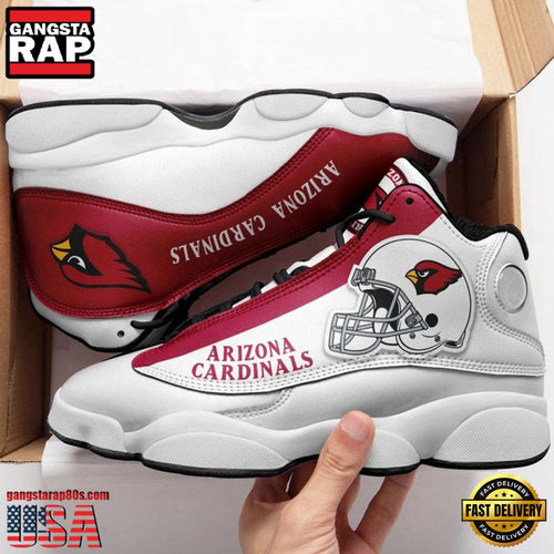NFL Arizona Cardinals Sport New Design Air Jordan 13 Running Sneakers Shoes