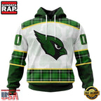 NFL Arizona Cardinals St. Patricks Day All Over Print Hoodie