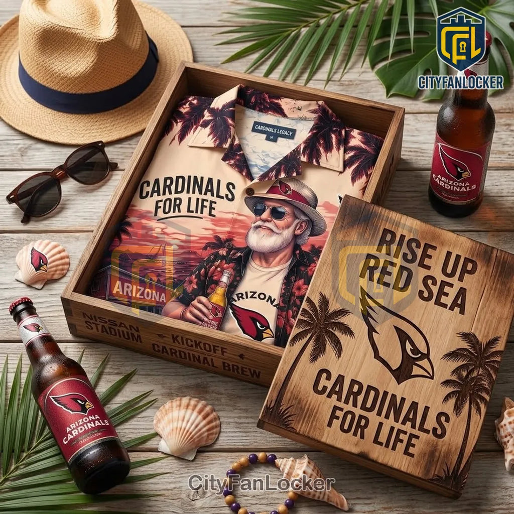 Arizona Cardinals Too Old Too Care Hawaiian Shirt