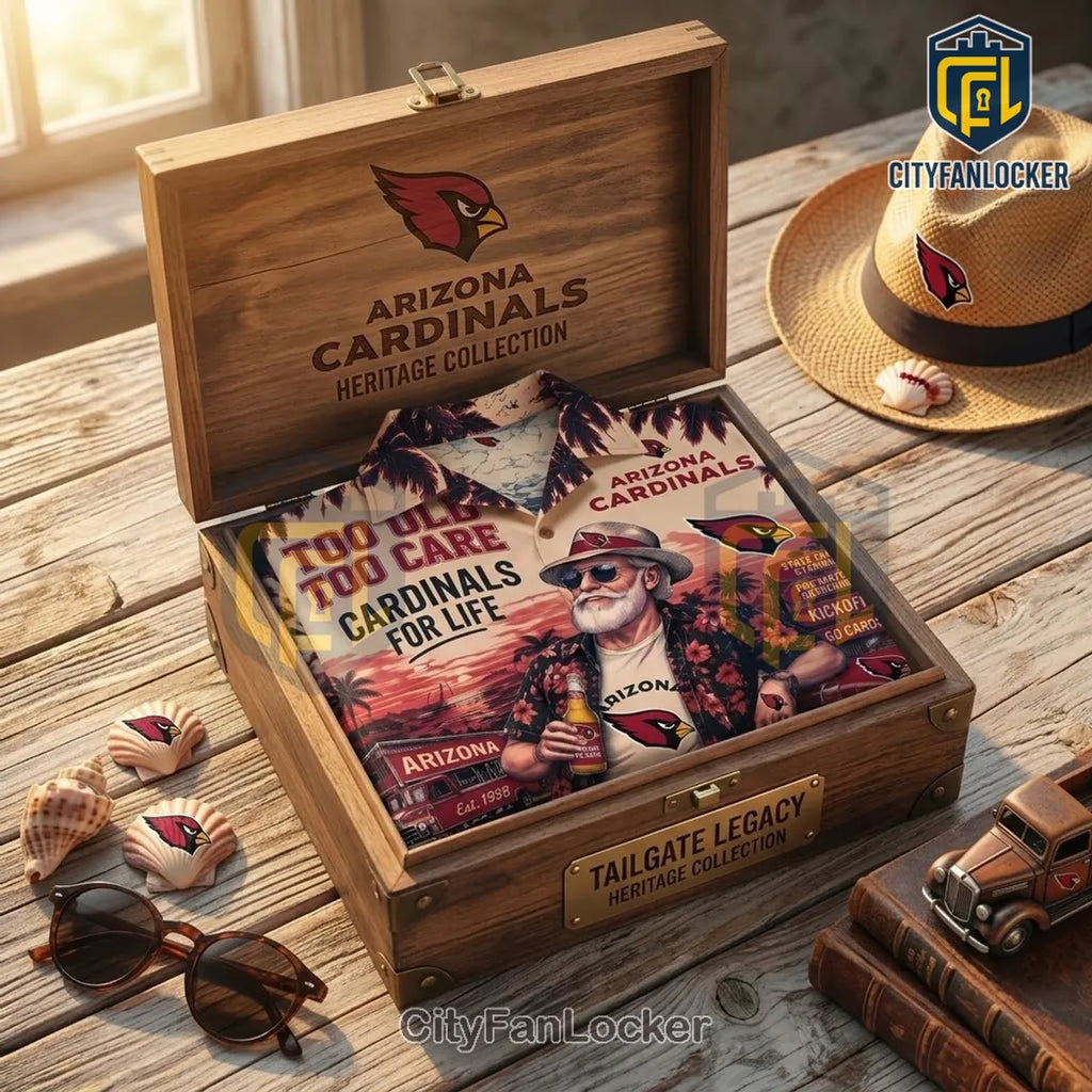 Arizona Cardinals Too Old Too Care Hawaiian Shirt