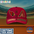 Arizona Cardinals x Arizona Diamondbacks Sporty New Design Baseball Cap
