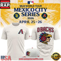 Arizona Diamondbacks 2026 MLB Mexico City Series All Over Print T Shirt