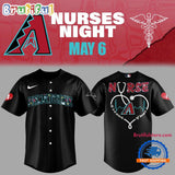 Arizona Diamondbacks NURSES NIGHT 2025 Jersey Shirt