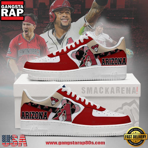 Arizona MLB Trending Sneakers Air Force 1 Low Top Shoes