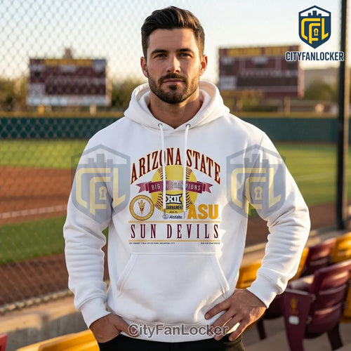 Arizona State Sun Devils 2026 Big 12 Softball Tournament Hoodie