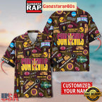Arizona State Sun Devils Solgan Fear The Fork True Fan Spirit Custom Name Aloha Hawaiian Shirt