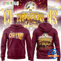 Arizona State University Football 2024 Big 12 Champions Red Hoodie
