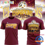 Arizona State University Football 2024 Big 12 Champions Hoodie T-Shirt