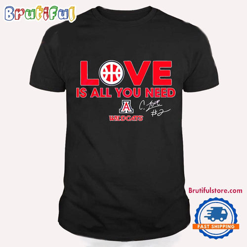 Arizona Wildcats All You Need Is Love T Shirt