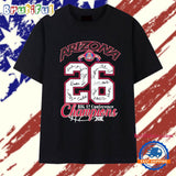 Arizona Wildcats BIG 12 Conference Champions T Shirt
