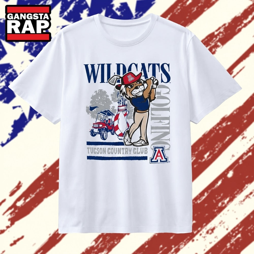 Arizona Wildcats Golfing at Tucson Country Club T Shirt