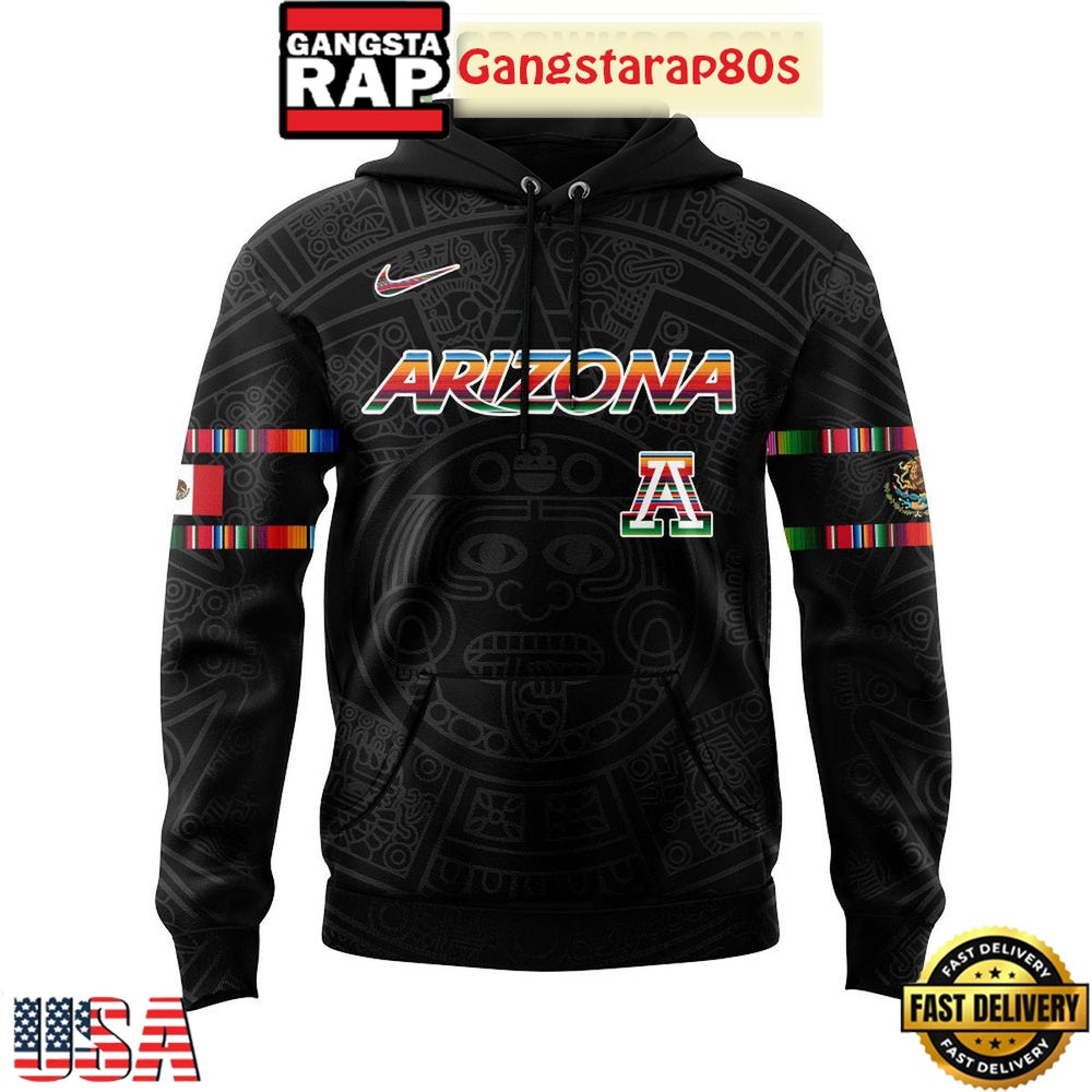 Arizona Wildcats Mexican Heritage Night 2025 Special Hoodie
