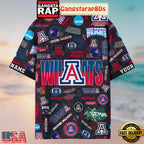 Arizona Wildcats Solgan Bear Down True Fan Spirit Custom Name Aloha Hawaiian Shirt