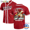 Arkansas Razorback 2025 NCAA College World Series Omahogs Win Jersey Shirt