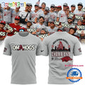Arkansas Razorbacks Baseball Omahogs Super Regionals Champions Limited Edition 3D Shirt