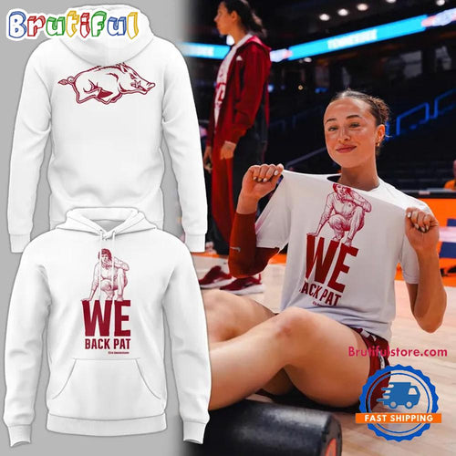 Arkansas Razorbacks Basketball We Back Pat 2026 Limited Edition Hoodie T-Shirt