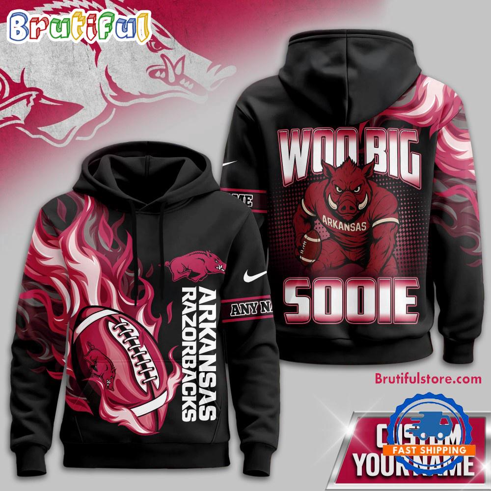 Arkansas Razorbacks NCAA Victory Flame Personalized Hoodie Shirt
