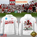 Arkansas Razorbacks Omahogs Champions White All Over Print T-Shirt Hoodie