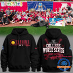 Arkansas Razorbacks Softball 2026 NCAA Women’s College World Series Black Hoodie T-Shirt