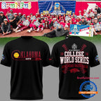 Arkansas Razorbacks Softball 2026 NCAA Women’s College World Series Black Hoodie T-Shirt