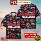Arkansas Razorbacks Solgan Go Hogs True Fan Spirit Custom Name Aloha Hawaiian Shirt