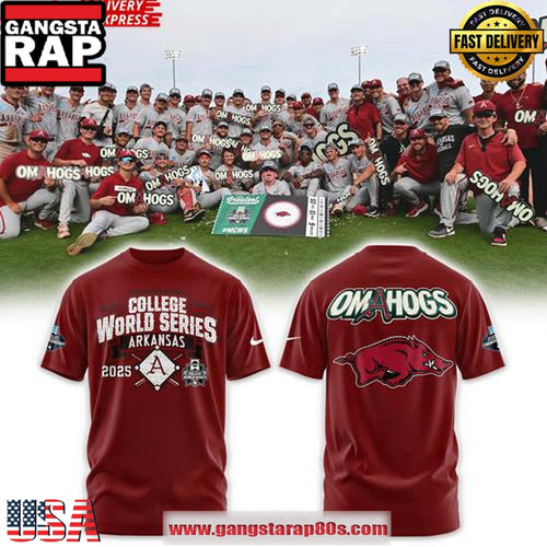 Arkansas Razorbacks x OMAGHOGS 2025 T-Shirt