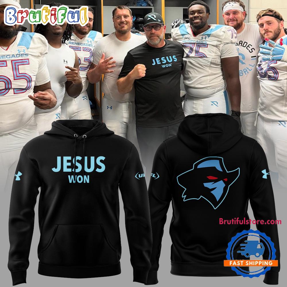Arlington Renegades Jesus Won Hoodie T-Shirt