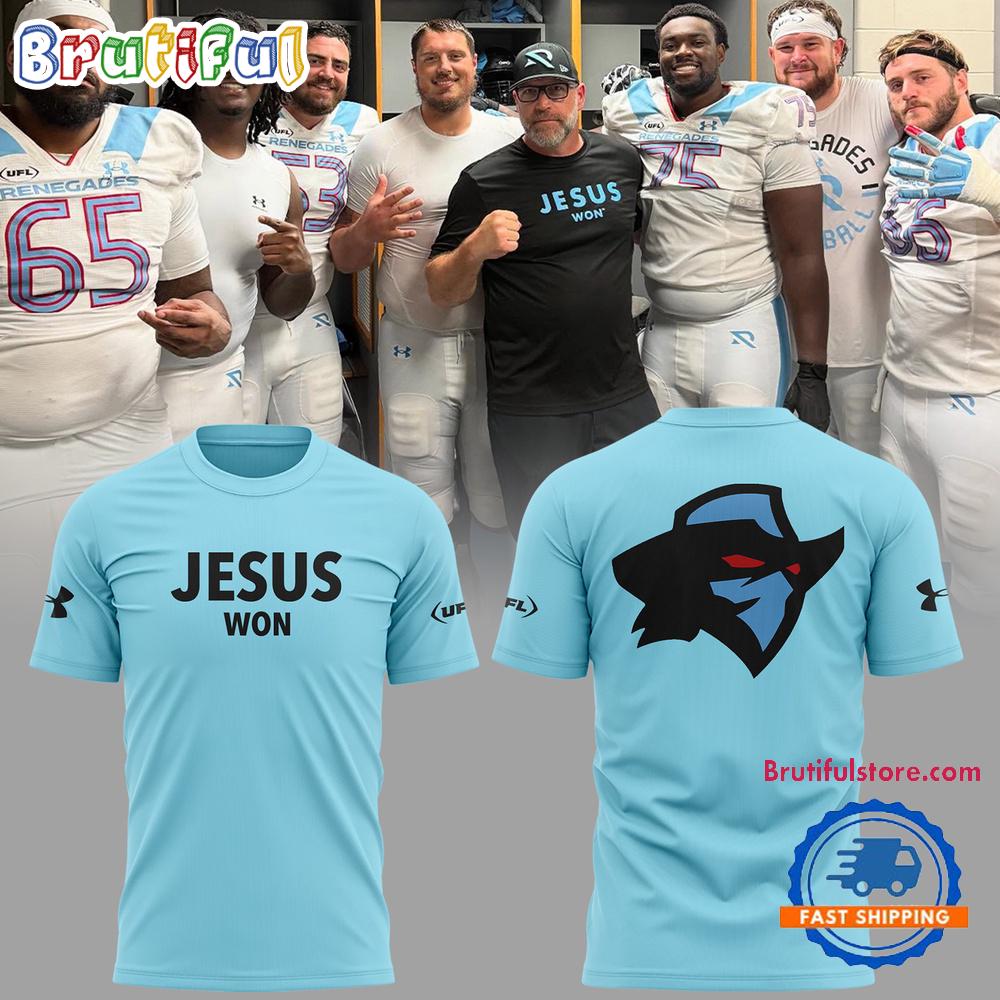 Arlington Renegades Jesus Won Limited Edition Hoodie T-Shirt