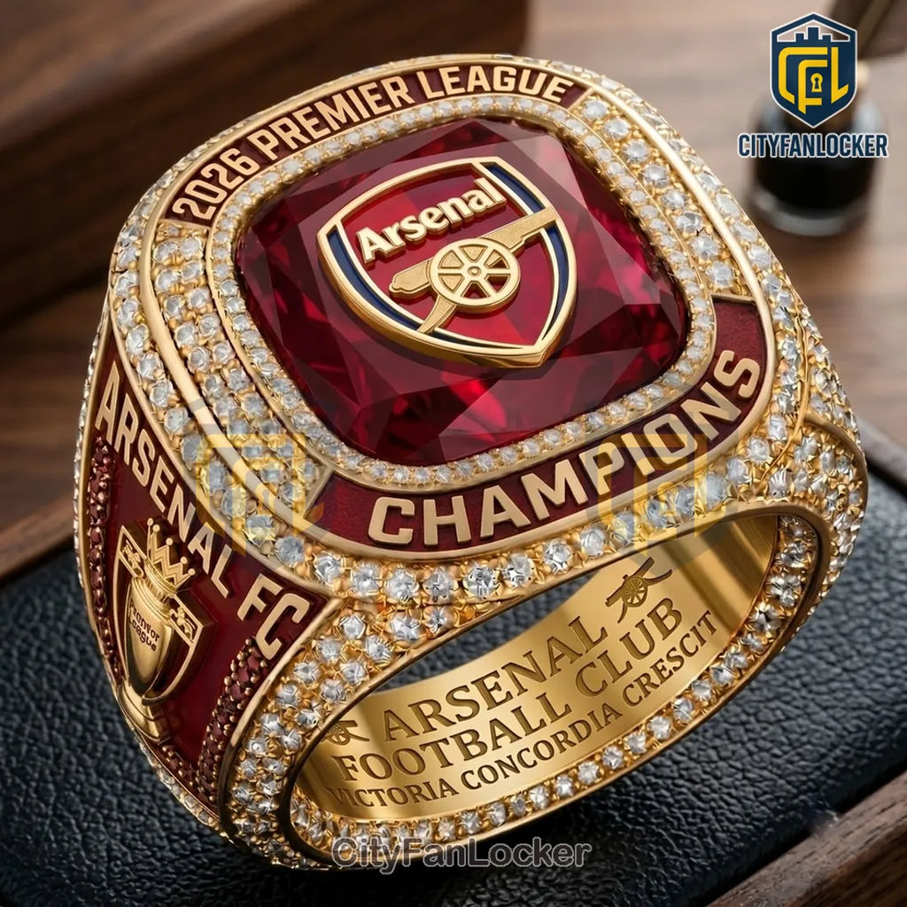 Arsenal FC 2026 Champions Gold Ring