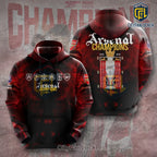 Arsenal FC Premier League Champions 2025-2026 Hoodie