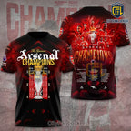 Arsenal FC Premier League Champions 2025-26 Hoodie
