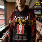 Arsenal FC Premier League Champions 2025-26 Hoodie