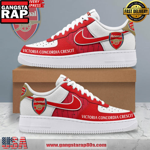 Arsenal Victoria Concordia Crescit 2026 Limited Edition Air Force 1 Sneakers Shoes