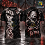 Art The Clown Horror Movie Silence Is Deadly Carnival Shirt