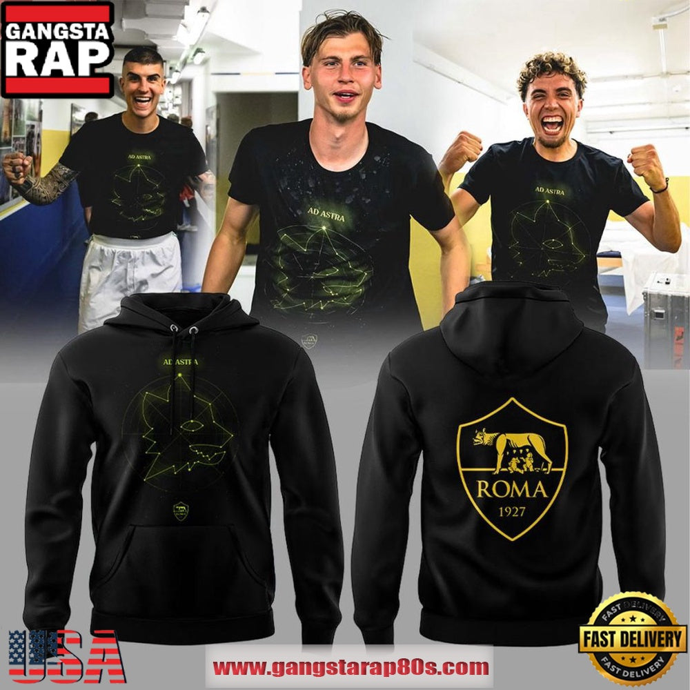 AS Roma 2026 Commemorative Ad Astra Unisex Hoodie