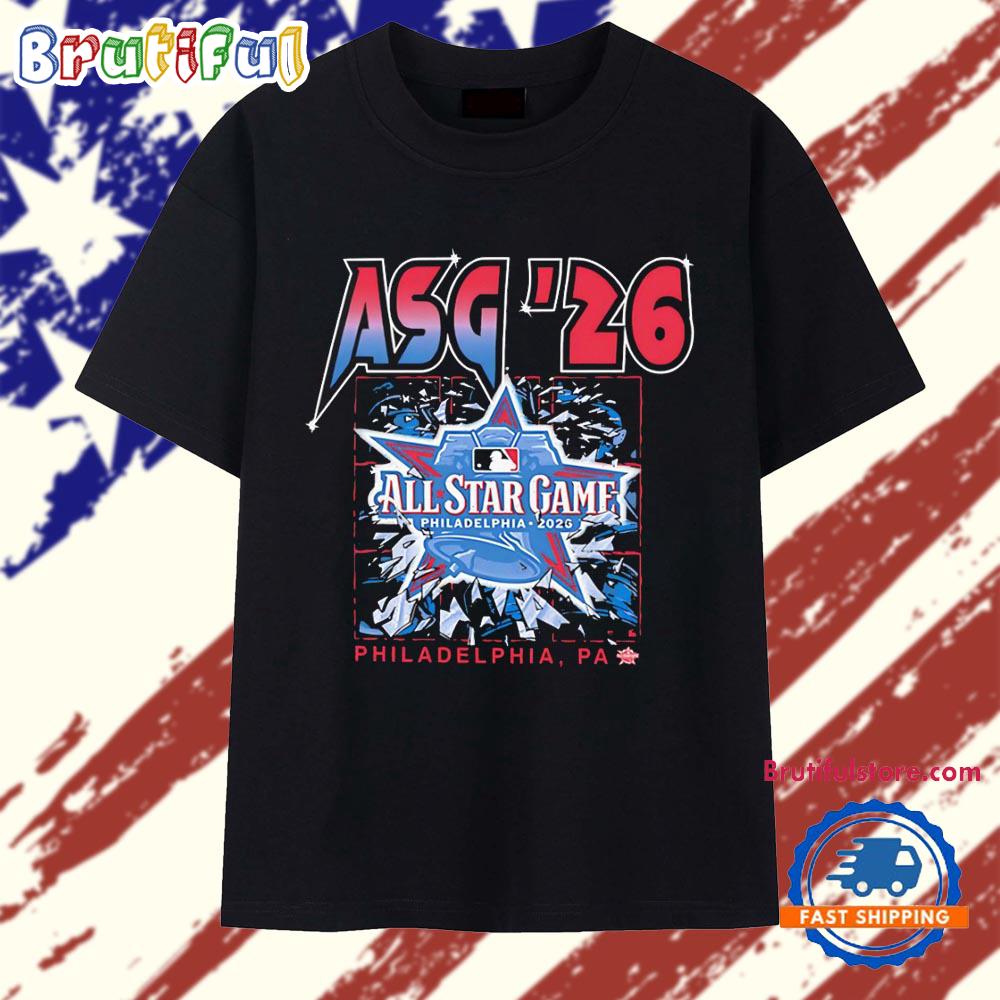ASG 26 All Star Game Philadelphia 2026 Liberty Bell Baseball T Shirt