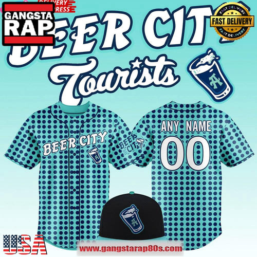 Asheville Tourists 2025 Beer City Limited Custom Baseball Jersey Shirt