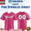 Asheville Tourists 2026 Pink Sprinkles Custom Baseball Jersey